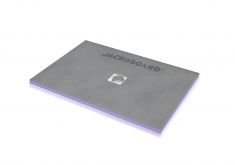 Jackoboard Aqua Flat Shower trays 20mm & 25mm Centre drain